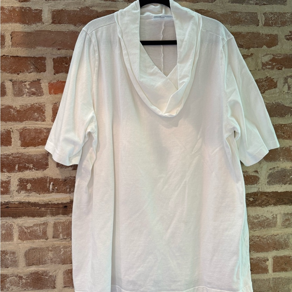 bryn Walker Cream Hooded Sweatshirt